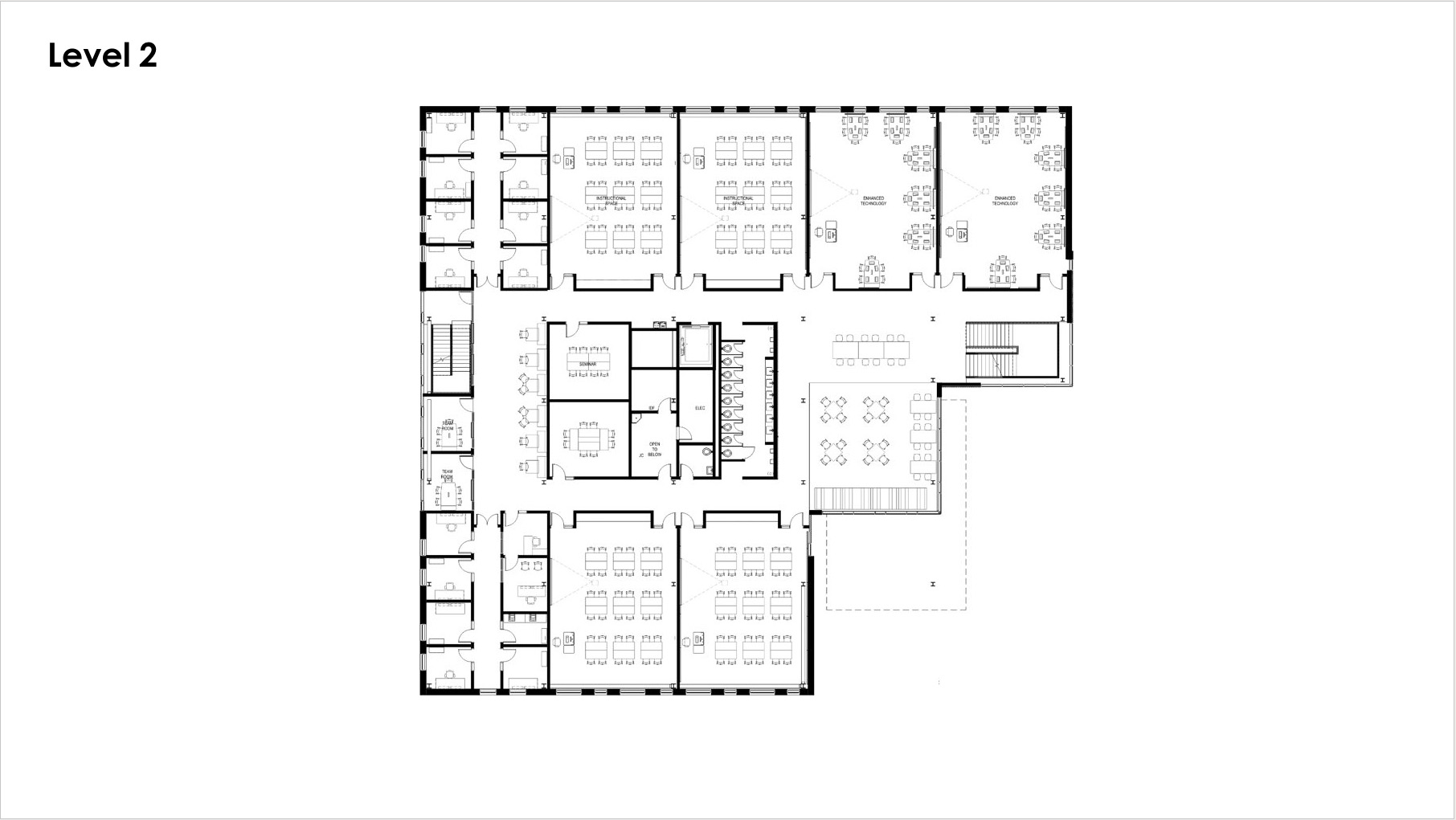 floor plan for CILE level 2 