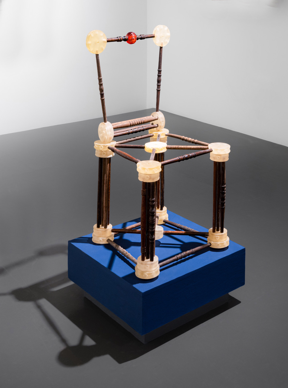 Blue vsmall chair Hugo moro