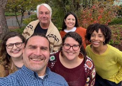 TCC's counseling staff poses for a selfie