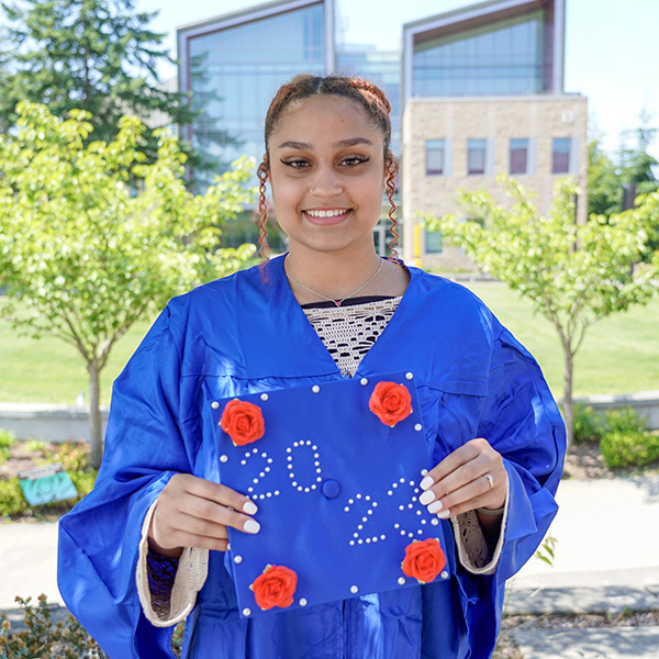 grad in regalia