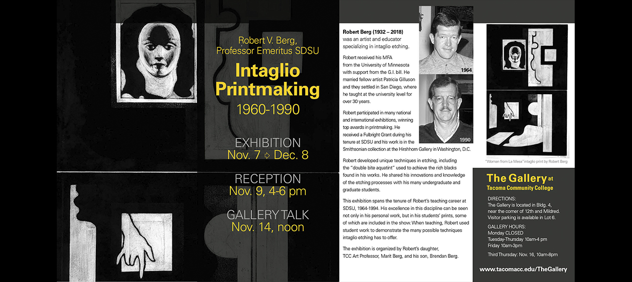 In The Gallery: Robert Berg Intaglio Printmaking Exhibition 