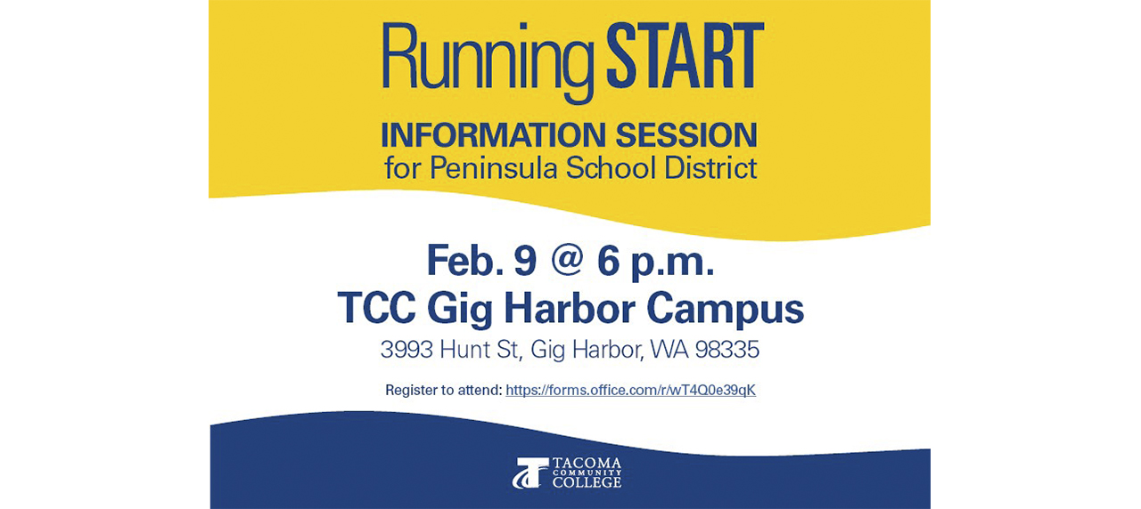 Running Start Information Session at TCC Gig Harbor 