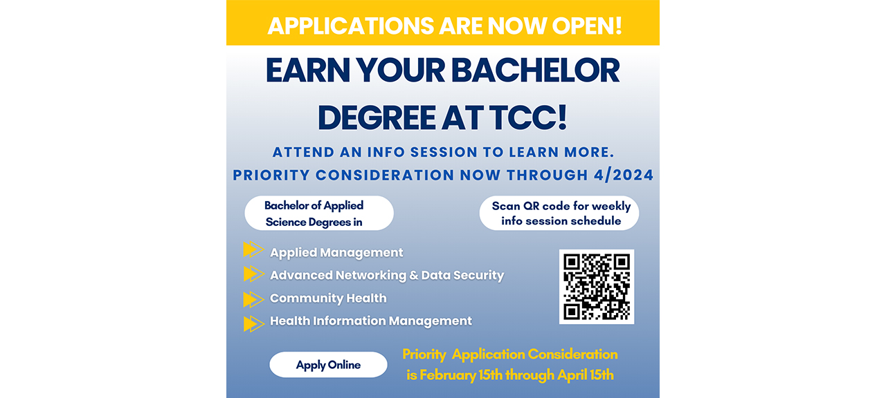 Application for Bachelor's Degrees Now Open! 