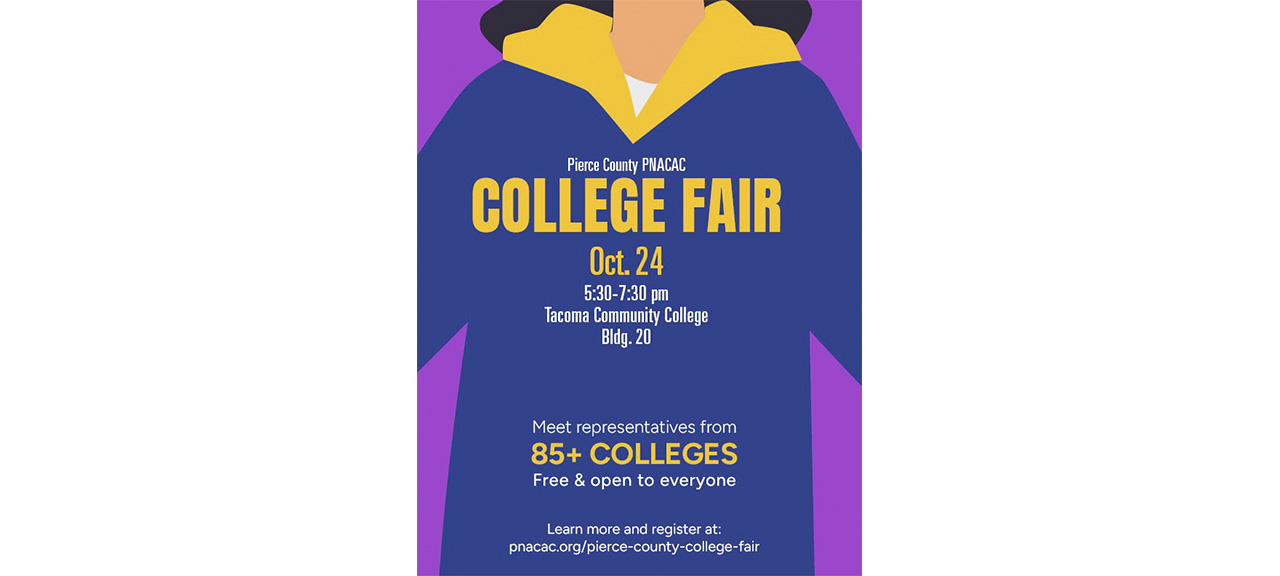 Join us for Pierce County College Fair Thursday Night 