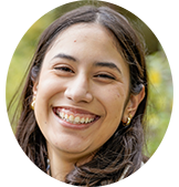 woman smiling