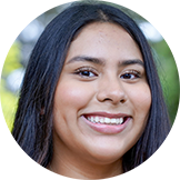 woman smiling